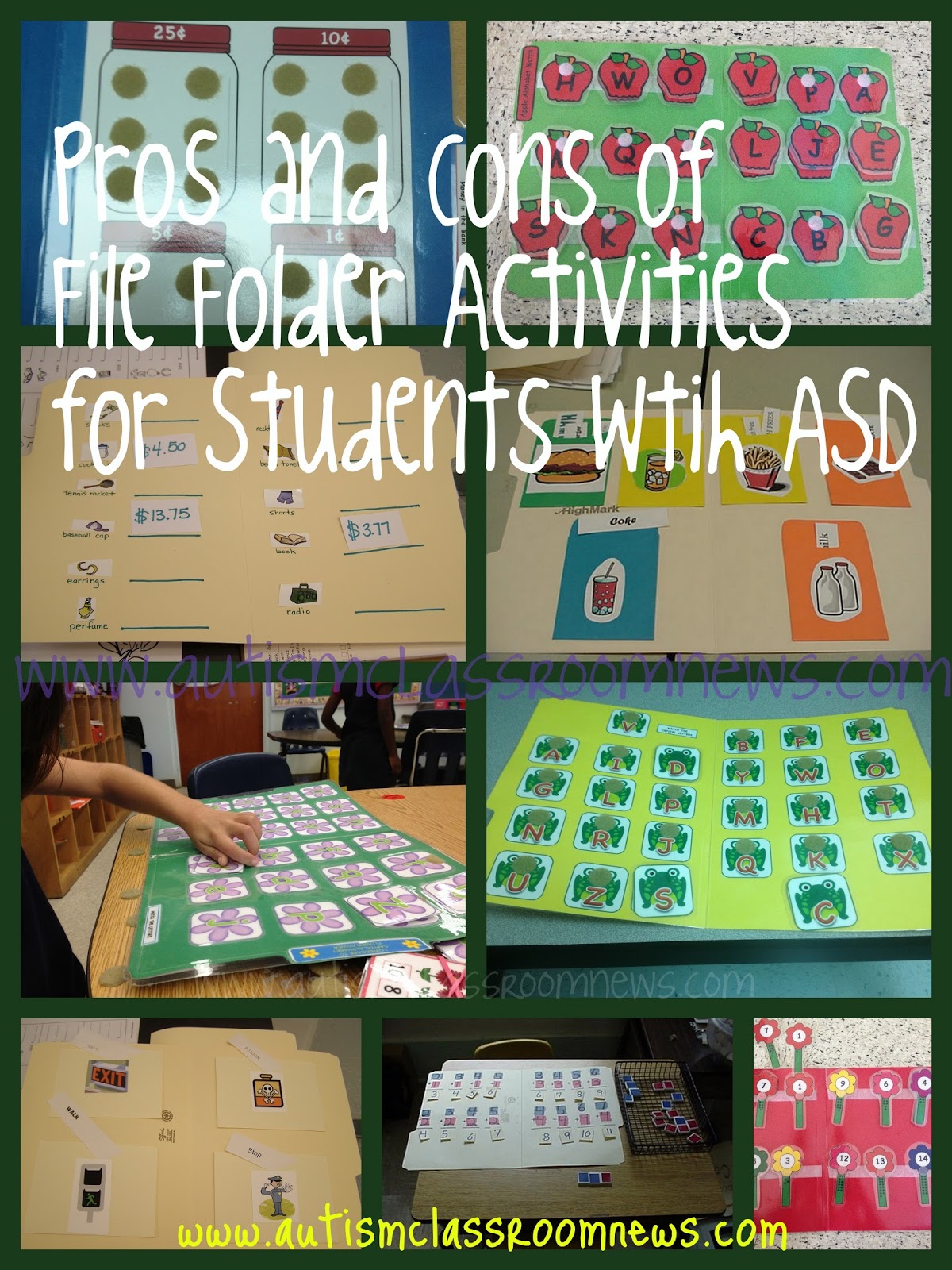 The Pros and Cons of File Folder Activities for Students on the
