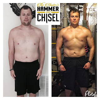 female hammer and chisel results real, male hammer and chisel transformation