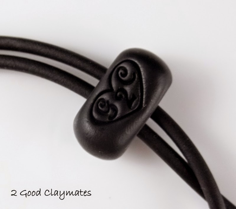 2 Good Claymates How to Make an Adjustable Slider Bead for a Necklace