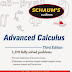 Schaum's Outline of Advance Calculus 3rd Edition Free Download