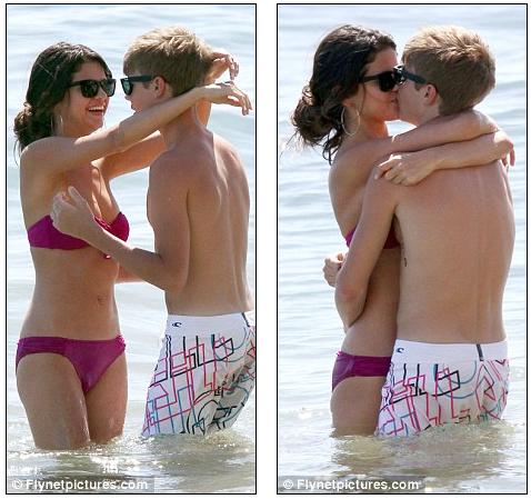 Justin Bieber Kissing Fan Behind Hotel. Justin Bieber#39;s girlfriend has