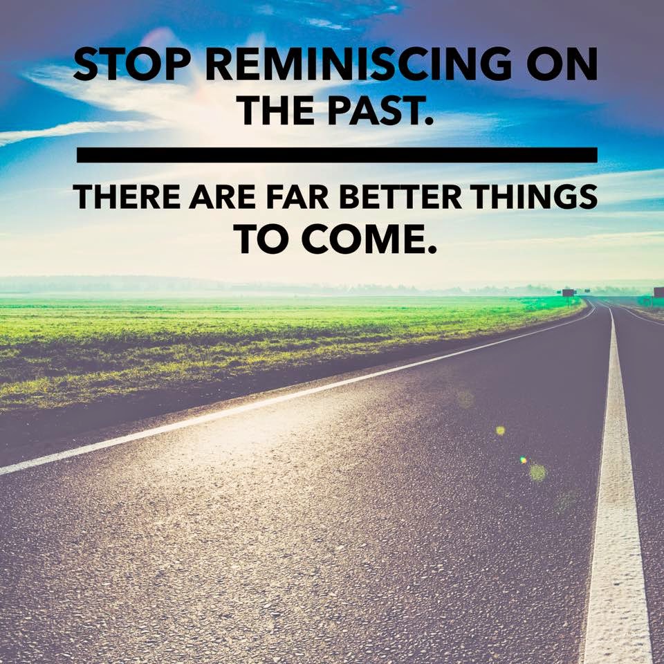 Stop reminiscing on the past Staying Alive is Not Enough