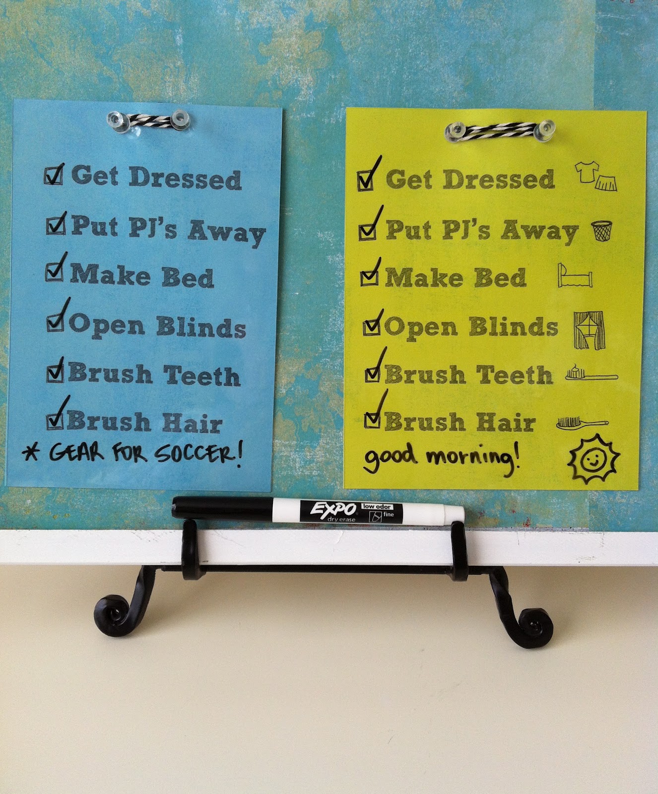 Quickie Dry Erase Chore Chart Charisa Darling