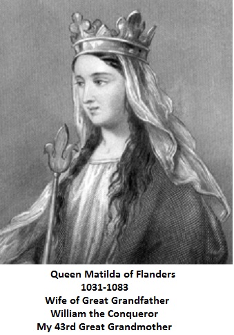 Queen Matilda of Flanders, Queen of England