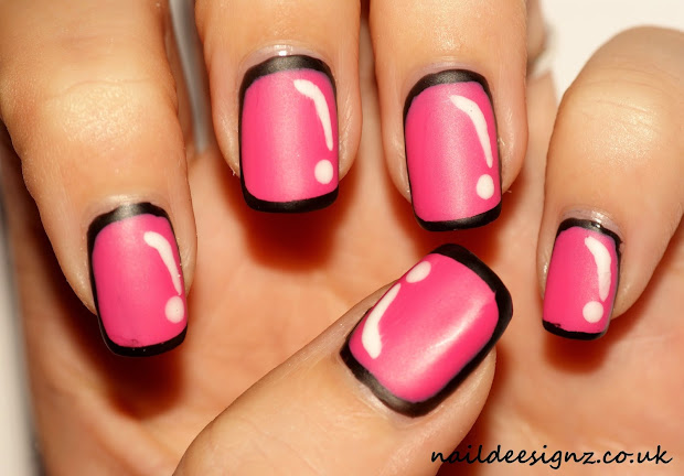 naildeesignz cartoon nail art