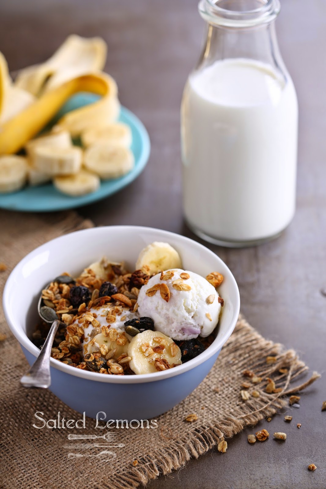 salted lemons Homemade granola