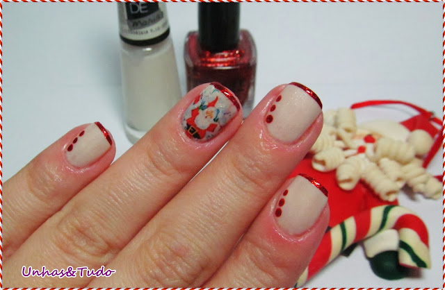 Unhas de Natal da Gigi