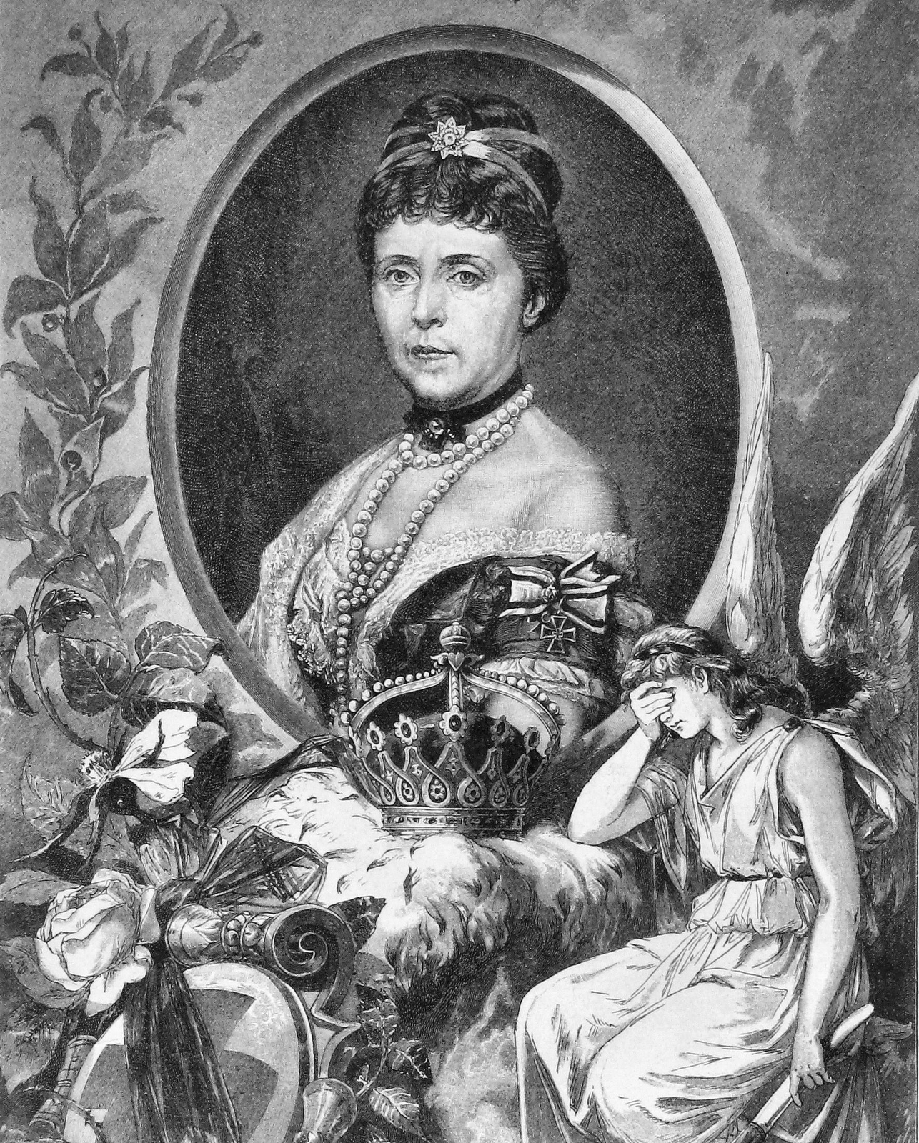 The Mad Monarchist Consort Profile German Empress Augusta von Saxe