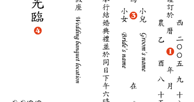 The Best Wedding Invitations For You Chinese Wedding Invitation