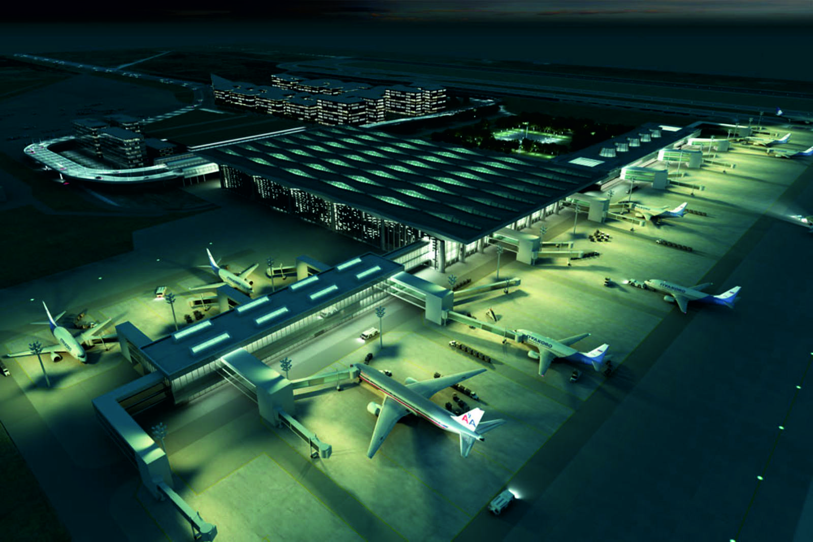 ST. PETERSBURG’S PULKOVO AIRPORT BY GRIMSHAW ARCHITECTS aasarchitecture