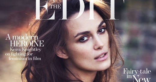 Smile: Keira Knightley in The Edit Magazine October 30th 2014 by David