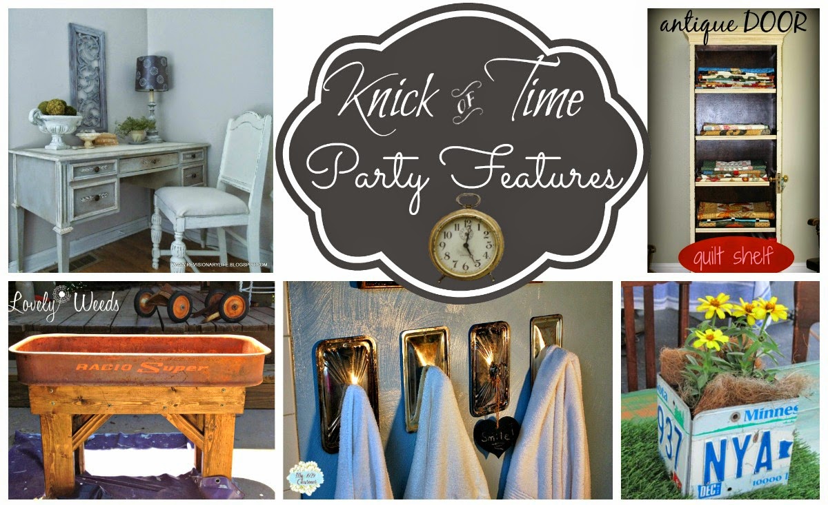 Antique, Vintage and Repurposed Home Decor Link Party via Knick of Time @ knickoftimeinteriors.blogspot.com Antique, Vintage and Repurposed Home Decor Link Party via Knick of Time @ knickoftimeinteriors.blogspot.com