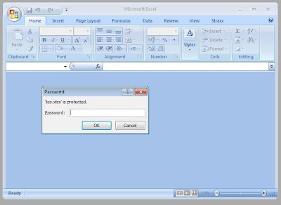 Proteksi (Password) Excel 2007 Agar