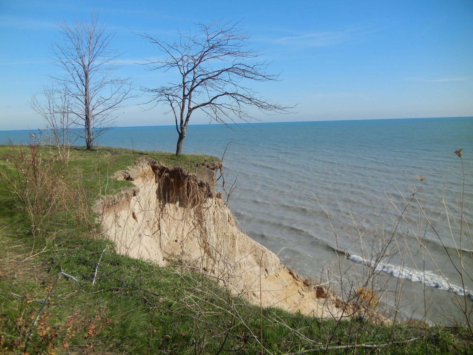 Steady Pursuit Lake Michigan Bluffs in Pictures