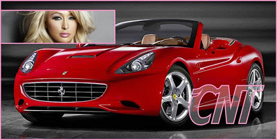 Paris Hilton buys New 2012 California Spyder Ferrari