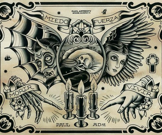 ZERO6 arte/desordem [art/mess]: Tattoo Artist - Paul Anthony Dobleman [Spider Murphys Tattoo]