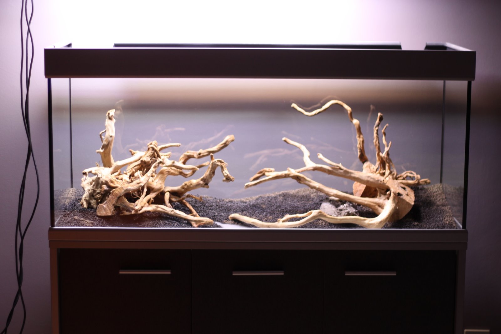 Aquarium Soil and hardscape preparation