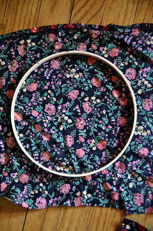 Hello There Handmade Banner Home Decor Art Quilting Hoop Wall Art