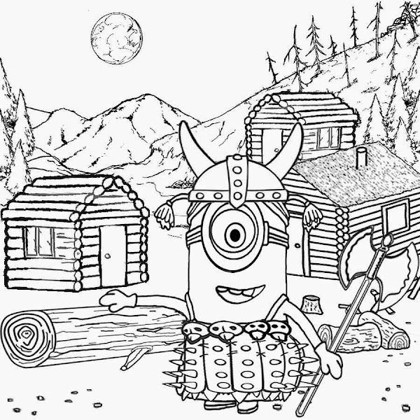 Girl Minion Coloring Pages Colorings net