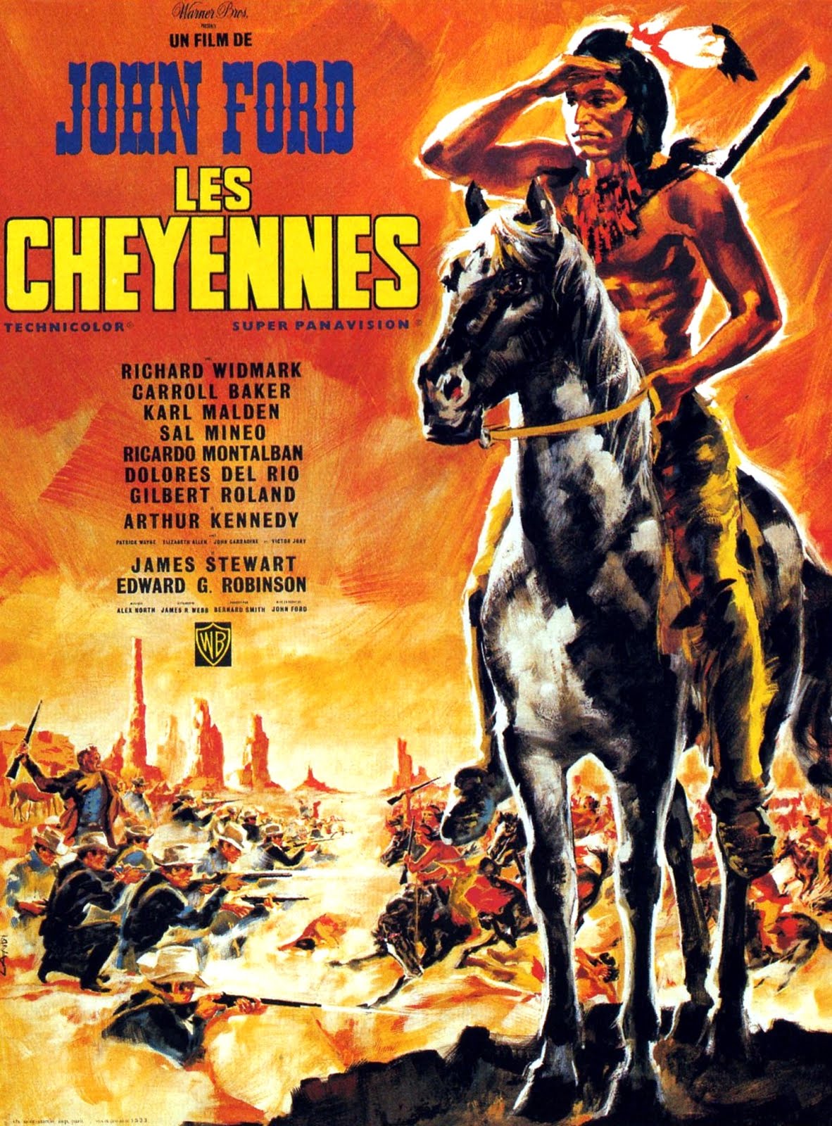 Les Cheyennes (1963) John Ford - Cheyenne autumn (23.09.1963 / 06.01.1964)