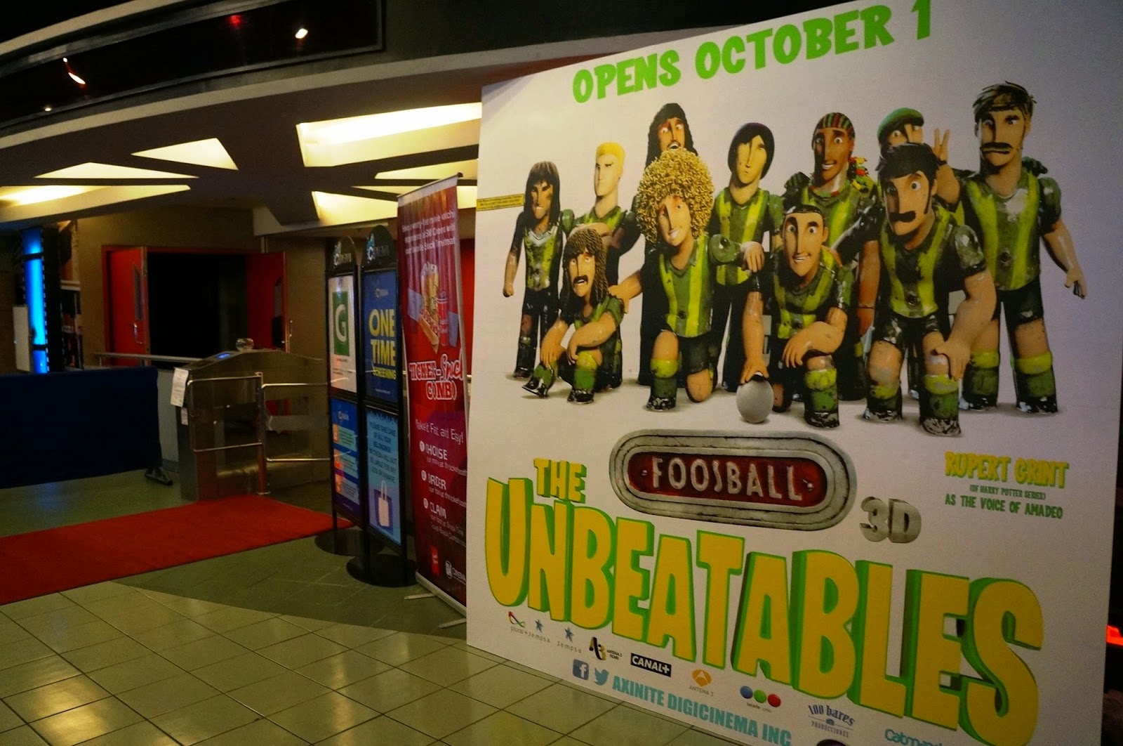 Foosball The Unbeatables Movie Premiere Wazzup Pilipinas News and Events