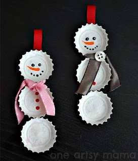 http://www.handimania.com/diy/bottle-cap-snowmen.html
