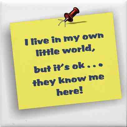 In My Own World Quotes. QuotesGram