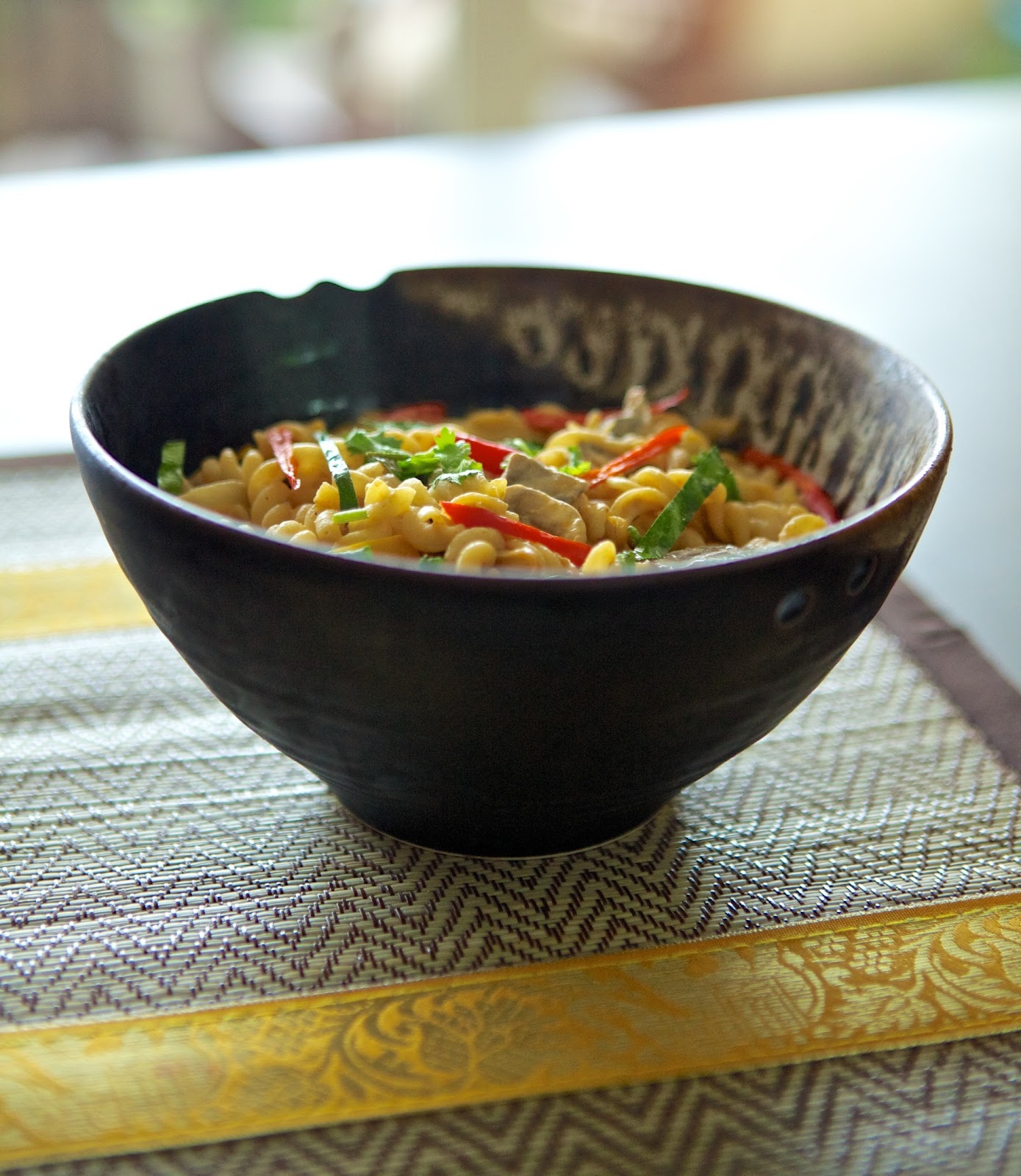 The Mistress of Spices Savory tom yum pasta
