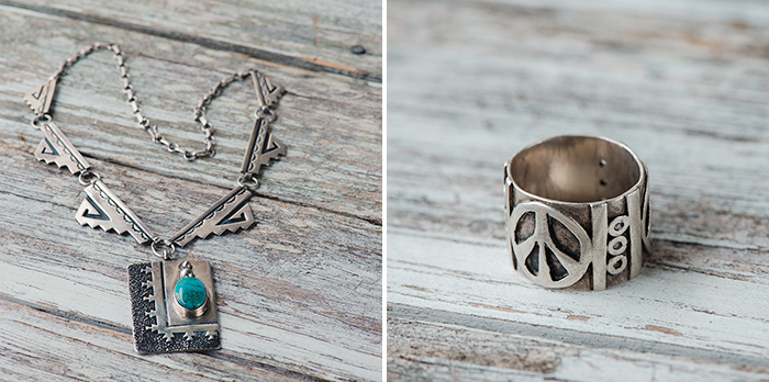 native-american-necklace-peace-ring jewelry-photography