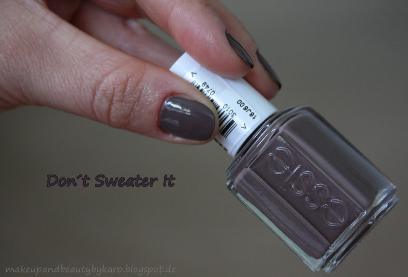makeup&beauty by karo Essie Don´t Sweater It