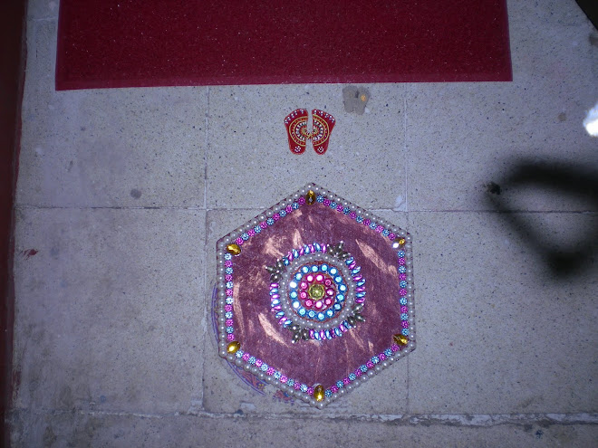 rangoli during diwali