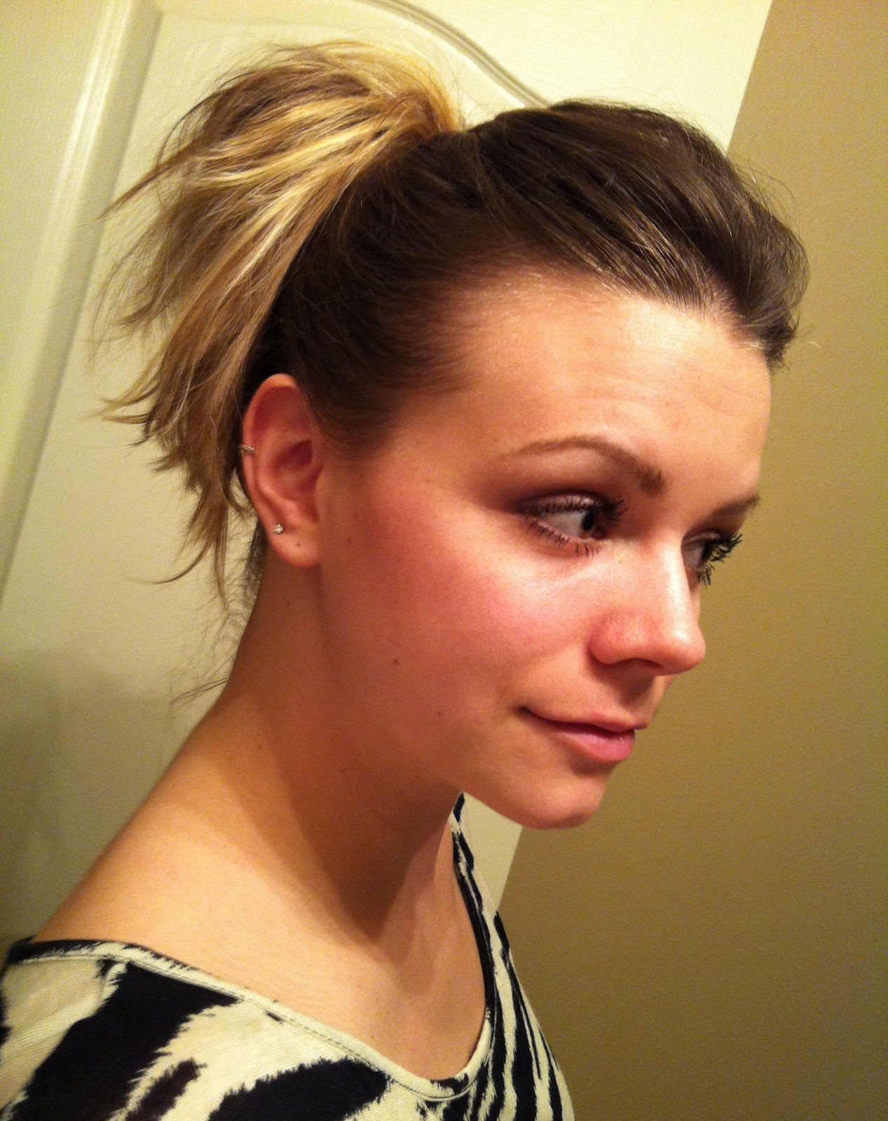 Bye Bye Beehive A Hairstyle Blog How To Poof A Ponytail