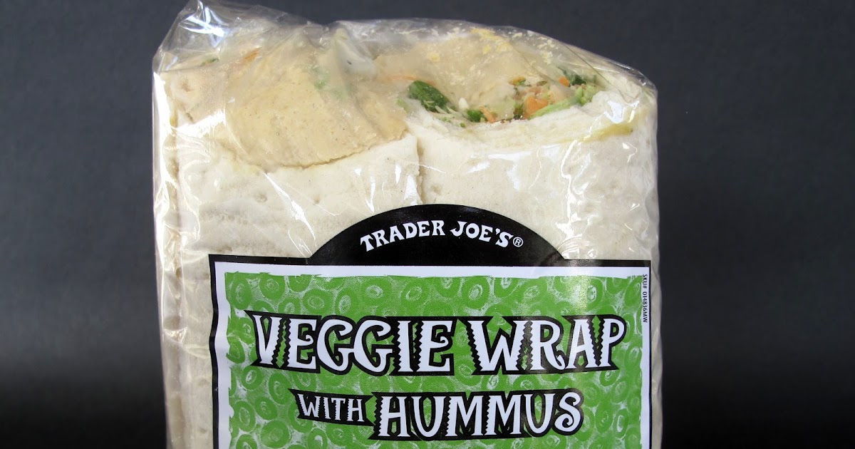 The Laziest Vegans in the World Trader Joe's Veggie Wrap With Hummus