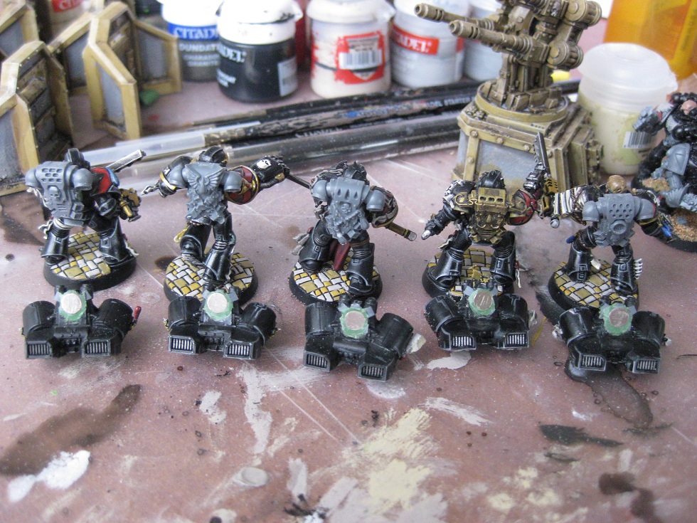 Heaven's Teeth Hobby Assault Marine Jump Packs