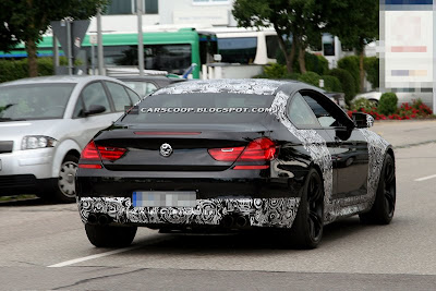 BMW M6 вид сзади