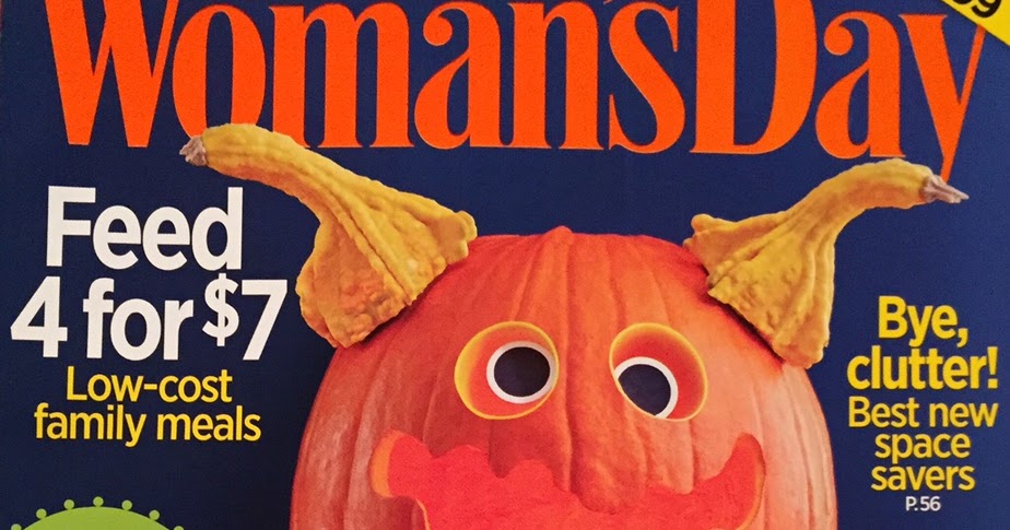 Vintage Halloween Collector 2015 October Woman�s Day Magazine