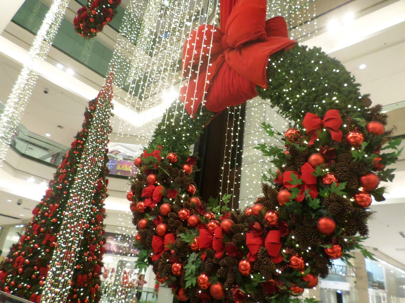 Nova Flor: Decoração de Natal Shopping Morumbi 2014