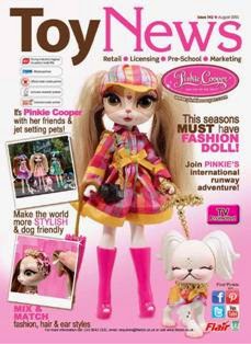 ToyNews 142 - August 2013 | ISSN 1740-3308 | TRUE PDF | Mensile | Professionisti | Distribuzione | Retail | Marketing | Giocattoli
ToyNews is the market leading toy industry magazine.
We serve the toy trade - licensing, marketing, distribution, retail, toy wholesale and more, with a focus on editorial quality.
We cover both the UK and international toy market.
We are members of the BTHA and you’ll find us every year at Toy Fair.
The toy business reads ToyNews.