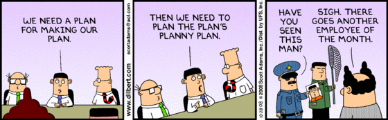 The idea of planning nothing