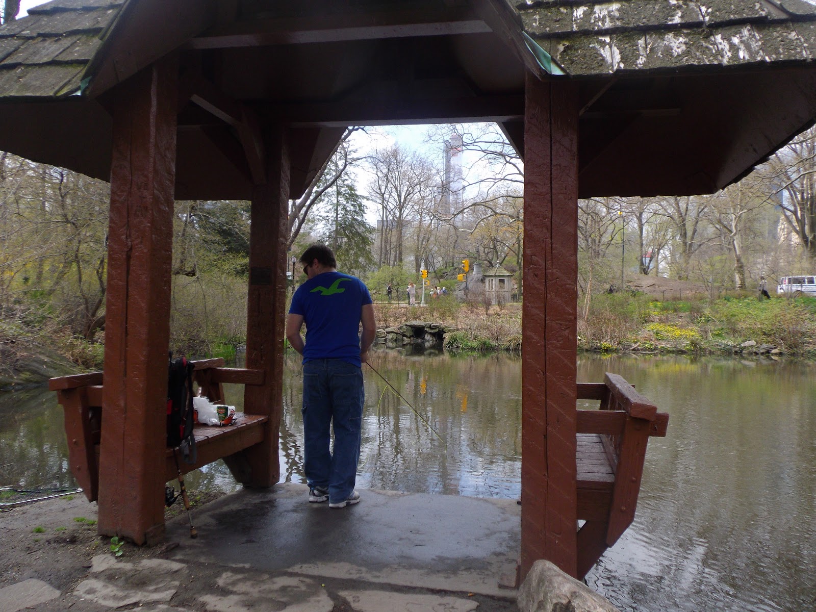 The Great Lakes of NYC Fly Fishing for carp in Central Park