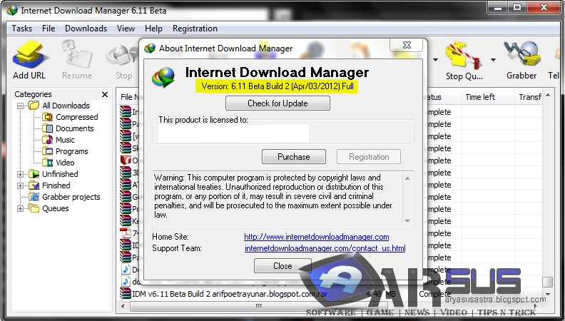 FULL Internet Download Manager (IDM) 6.30 Build 7 Crack [Fixed]