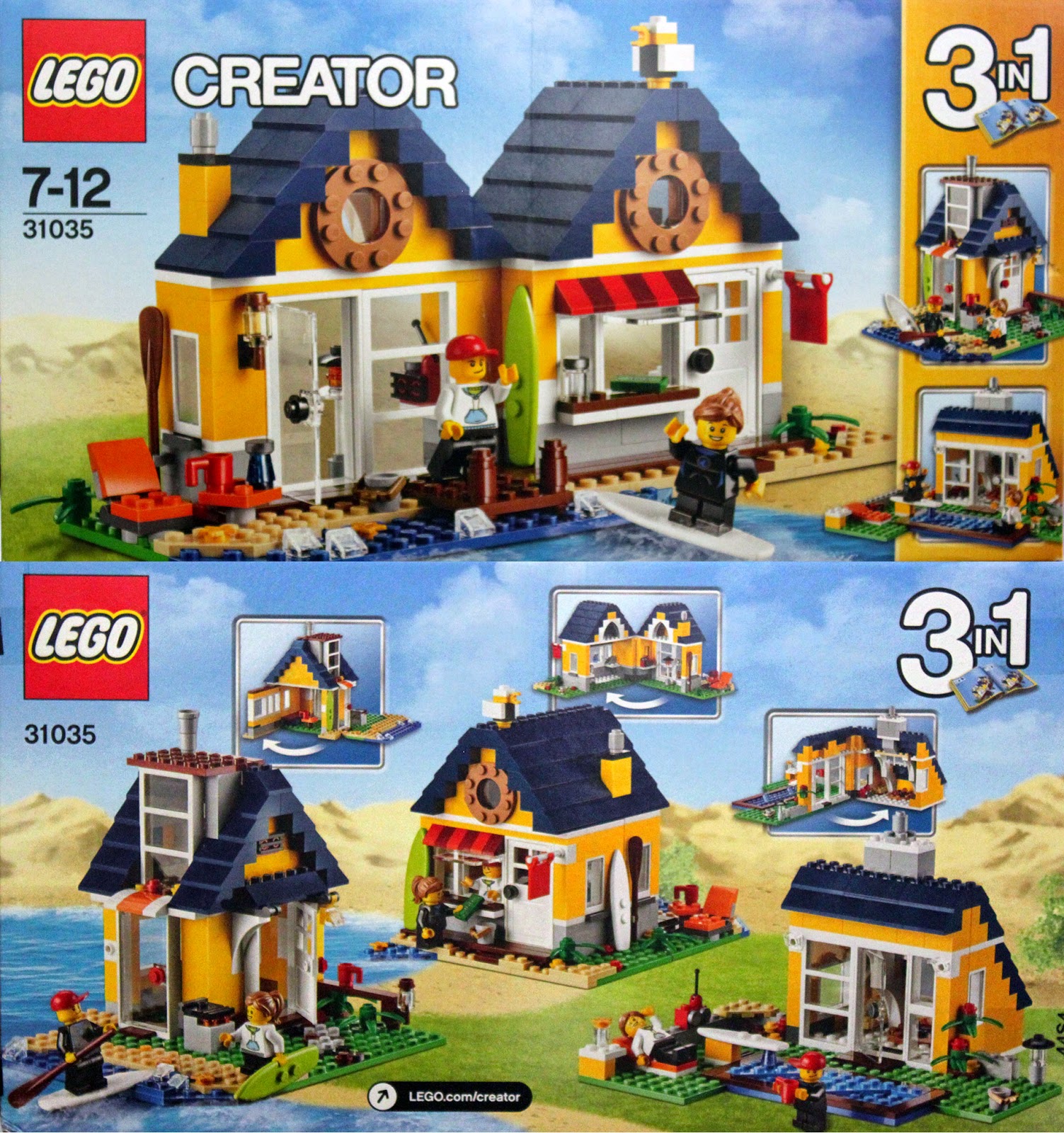 lego 31035 creator beach hut