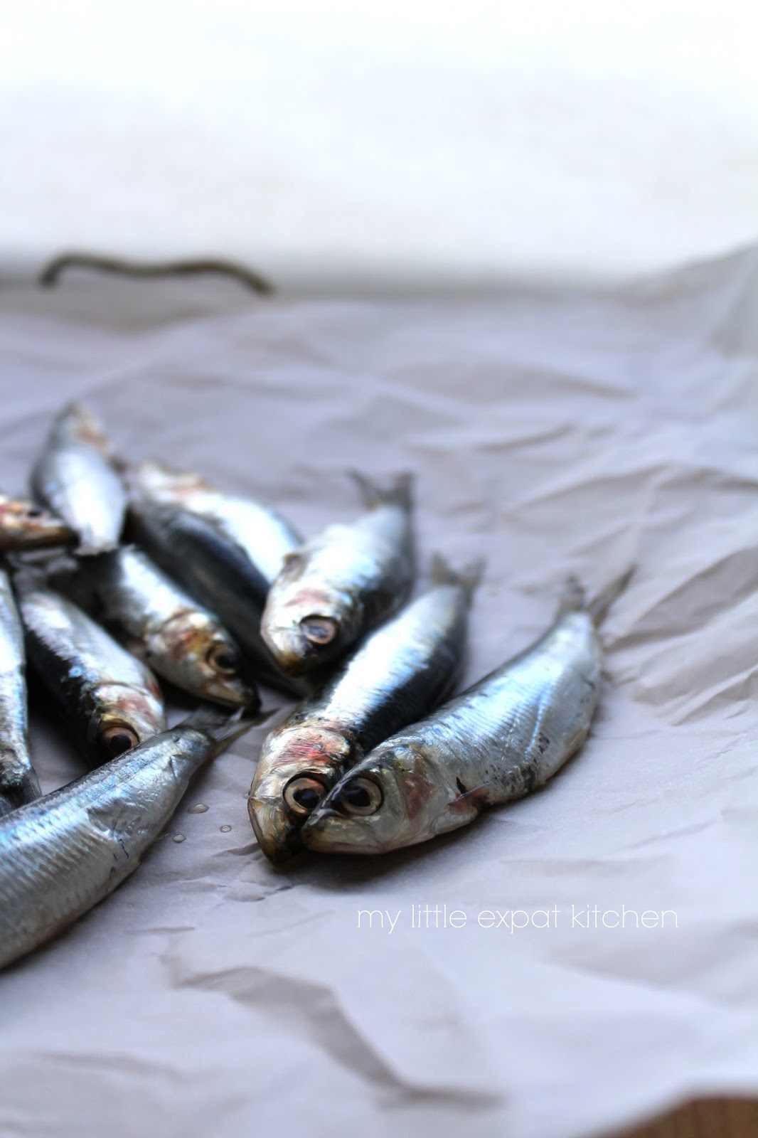 My Little Expat Kitchen Oven baked marinated sardines with chermoula sauce