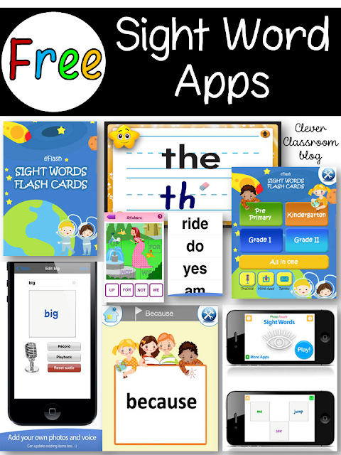 5 Sight Word Activities: Free Sight Word Apps 