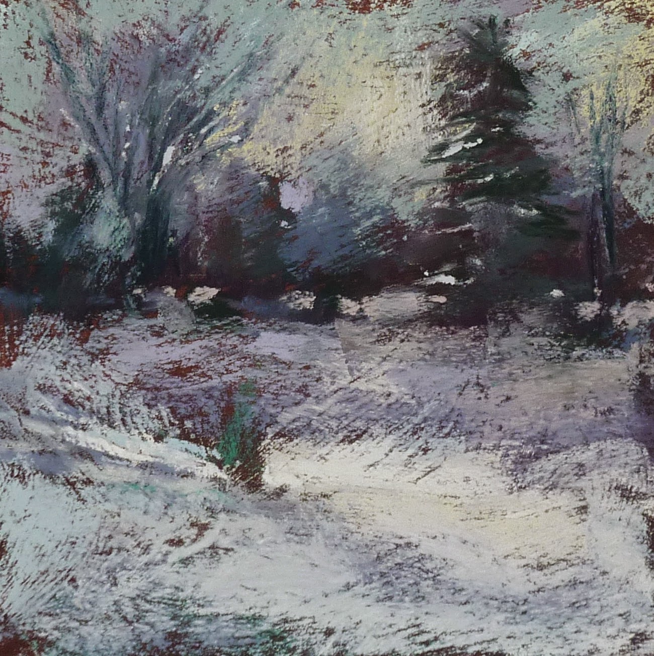 Painting My World How to Add a Figure to a Pastel Landscape Painting