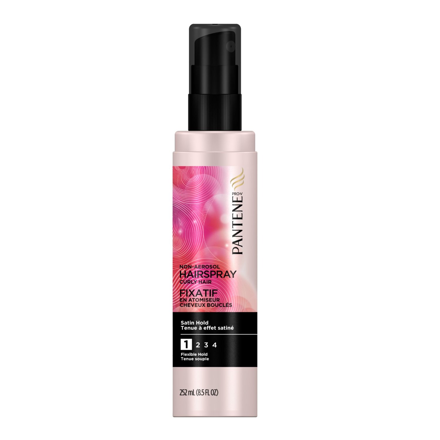 hair curly frizz pantene hairspray gel non pro hold pack curl oz satin fl shampoo styles aerosol curls frizzy below