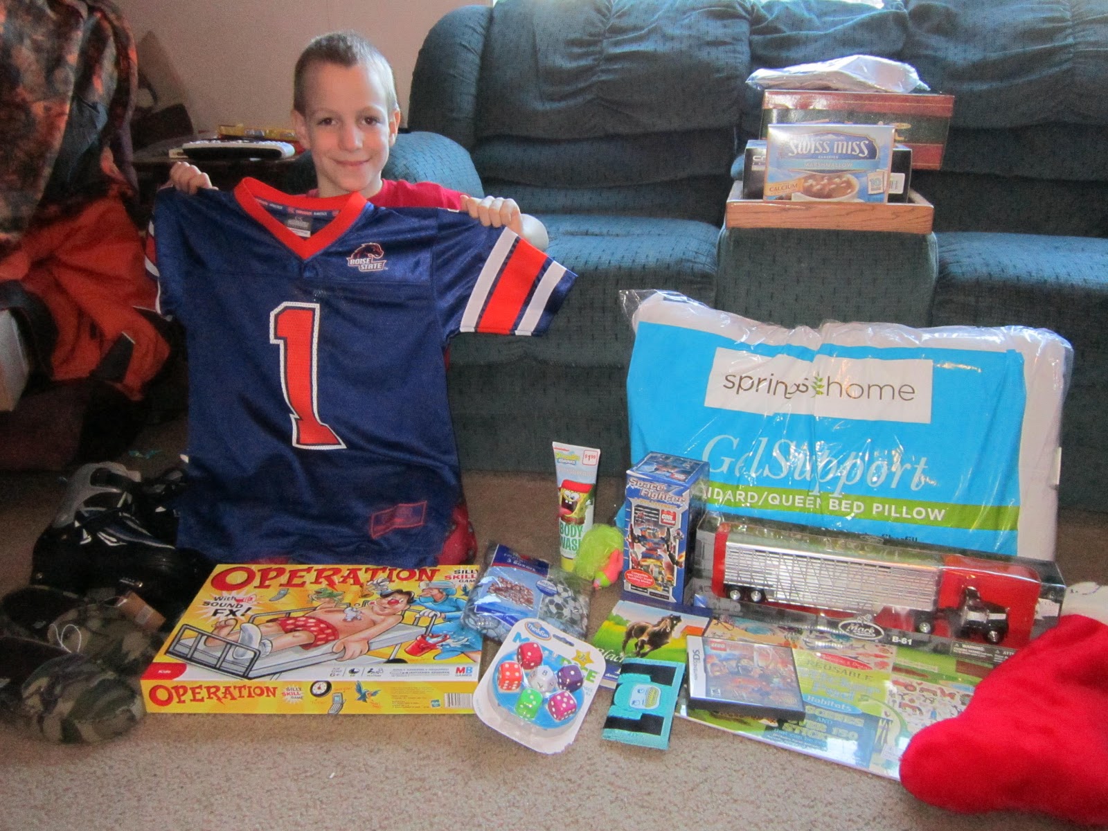 Salmon Tolman Fam "Clark, that's the gift that keeps on giving the