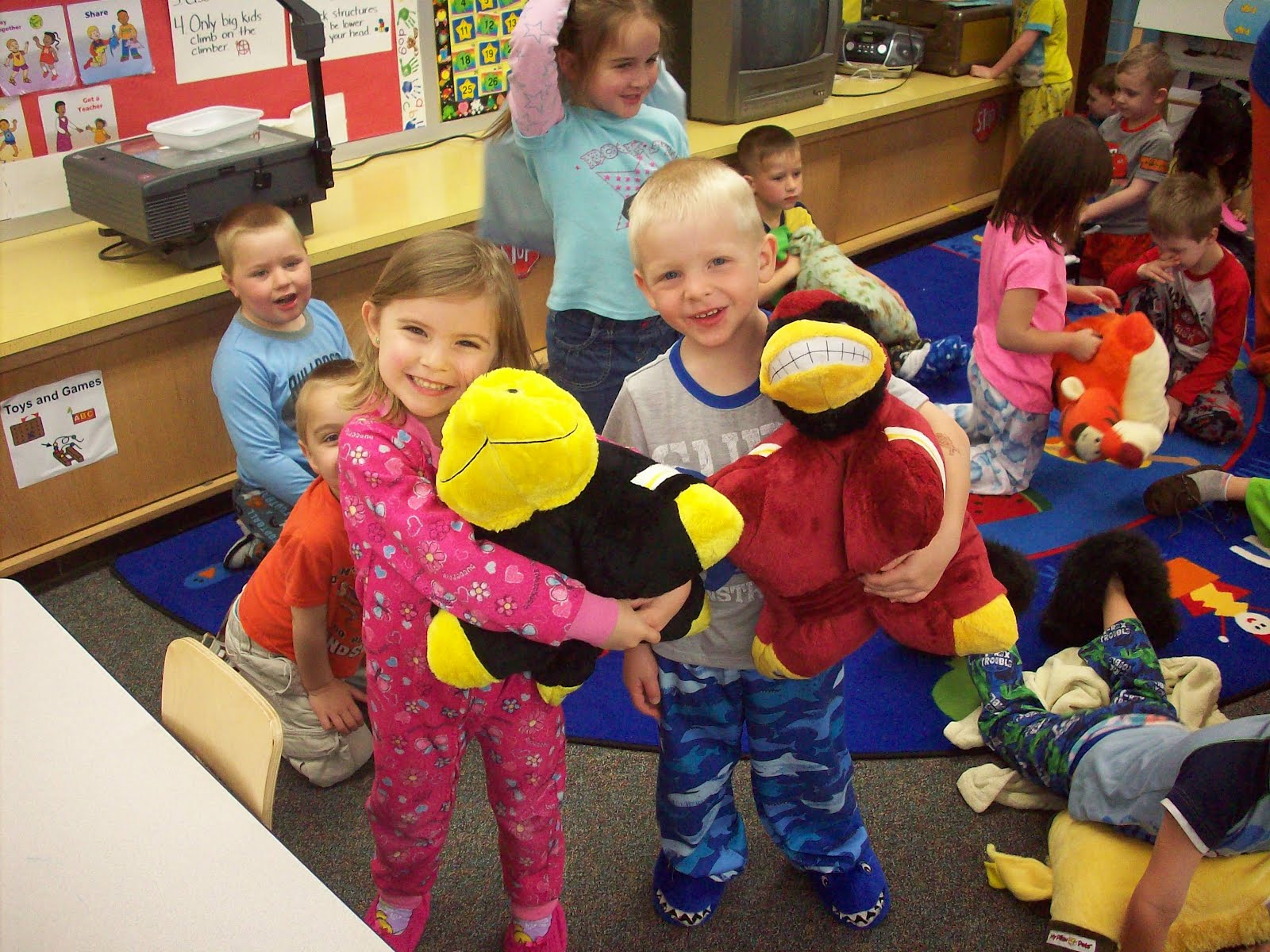 NewellFonda Preschool Pajama Party