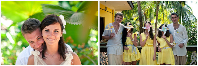 желтая свадьба, свадебная фотография