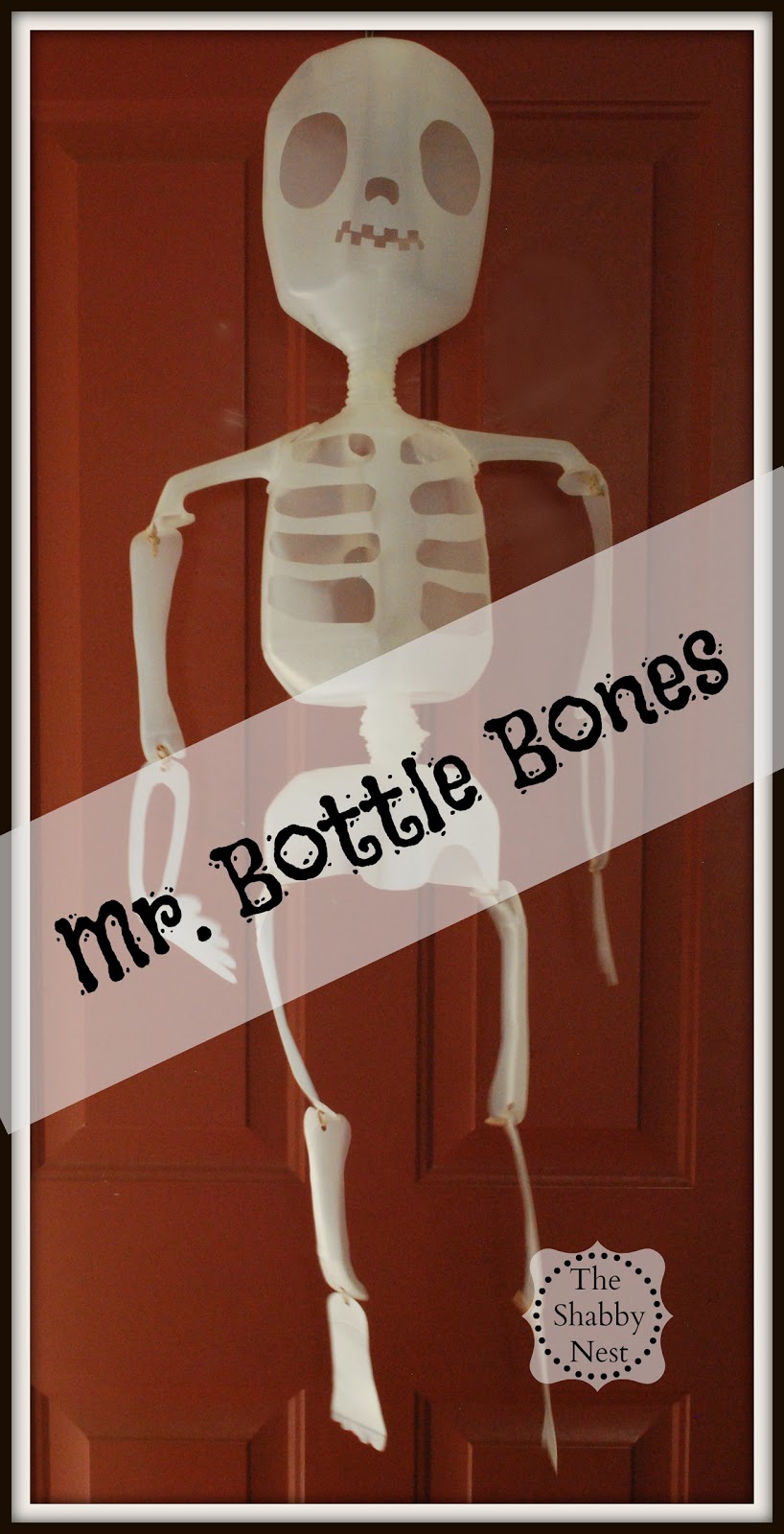 Halloween Craft with the Kiddos Mr. Bottle Bones Wendy Hyde Lifestyle